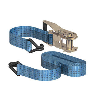 SITEMATE® HEAVY DUTY RATCHET TIE DOWN HOOK | 10M X 50MM STRAP