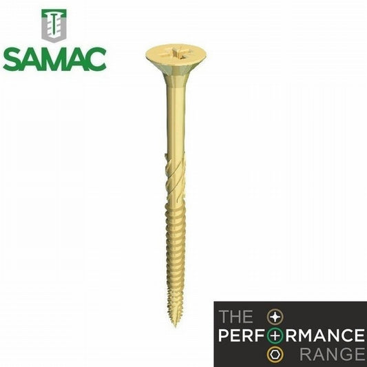 Samac PS460PP 4x60mm Wood Screws – Box 200