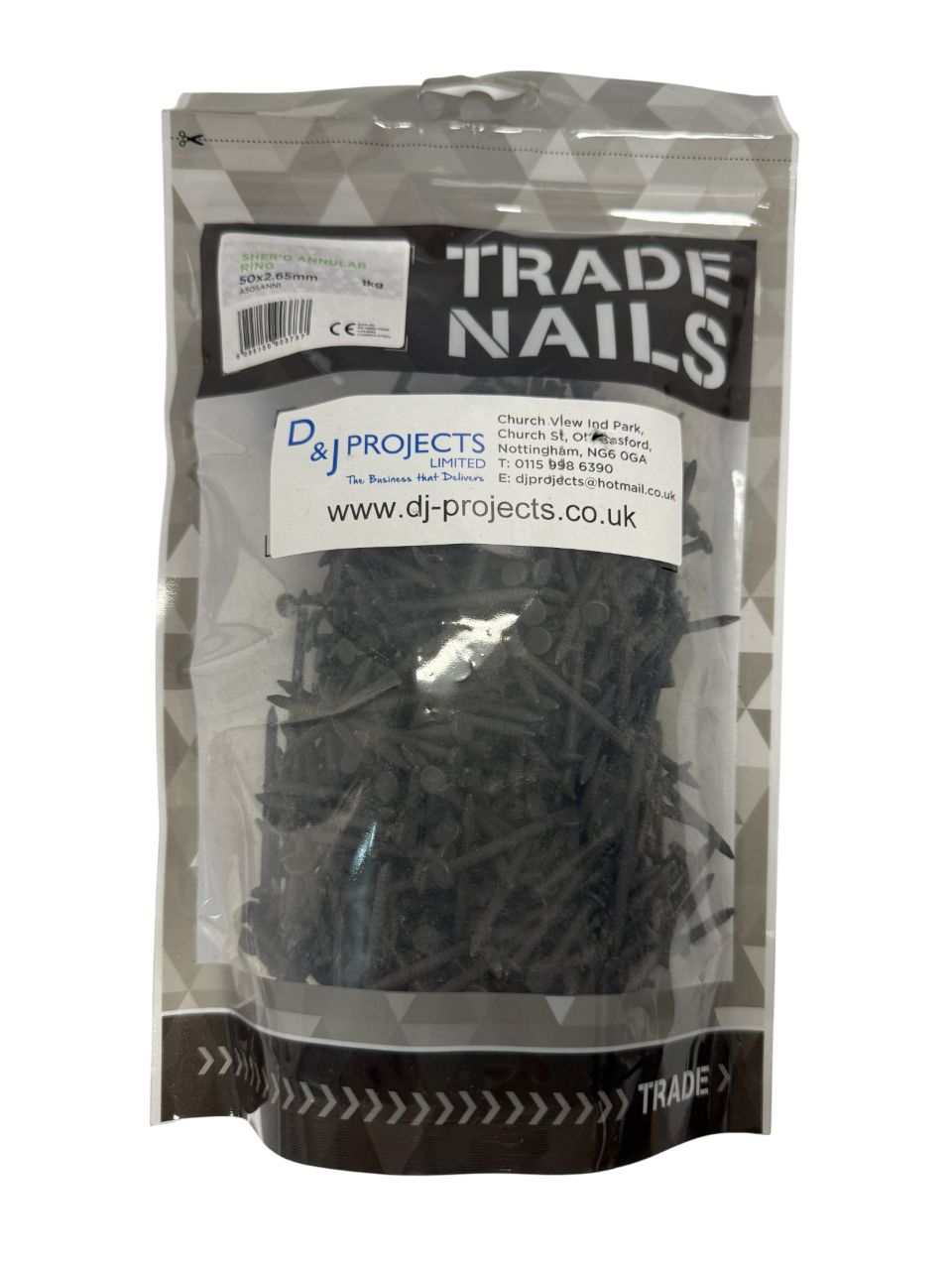 Samac Sherardised Annular Ring Black 50x2.65mm (1kg)