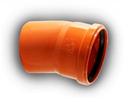 110mm 15° Single Socket Bend