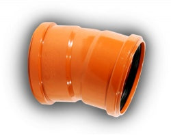 110mm 15° Double Socket Bend