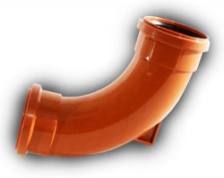 110mm 87.5° Double Socket Rest Bend
