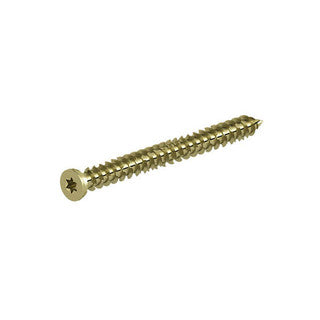 SITEMATE® CONCRETE SCREWS | 7.5X122MM BZP & YELLOW PA (BOX)