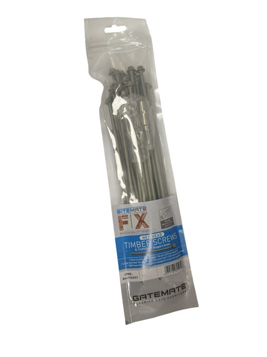 SITEMATE® HEX HEAD SCREWS (BAG 20) | 6.7X250MM