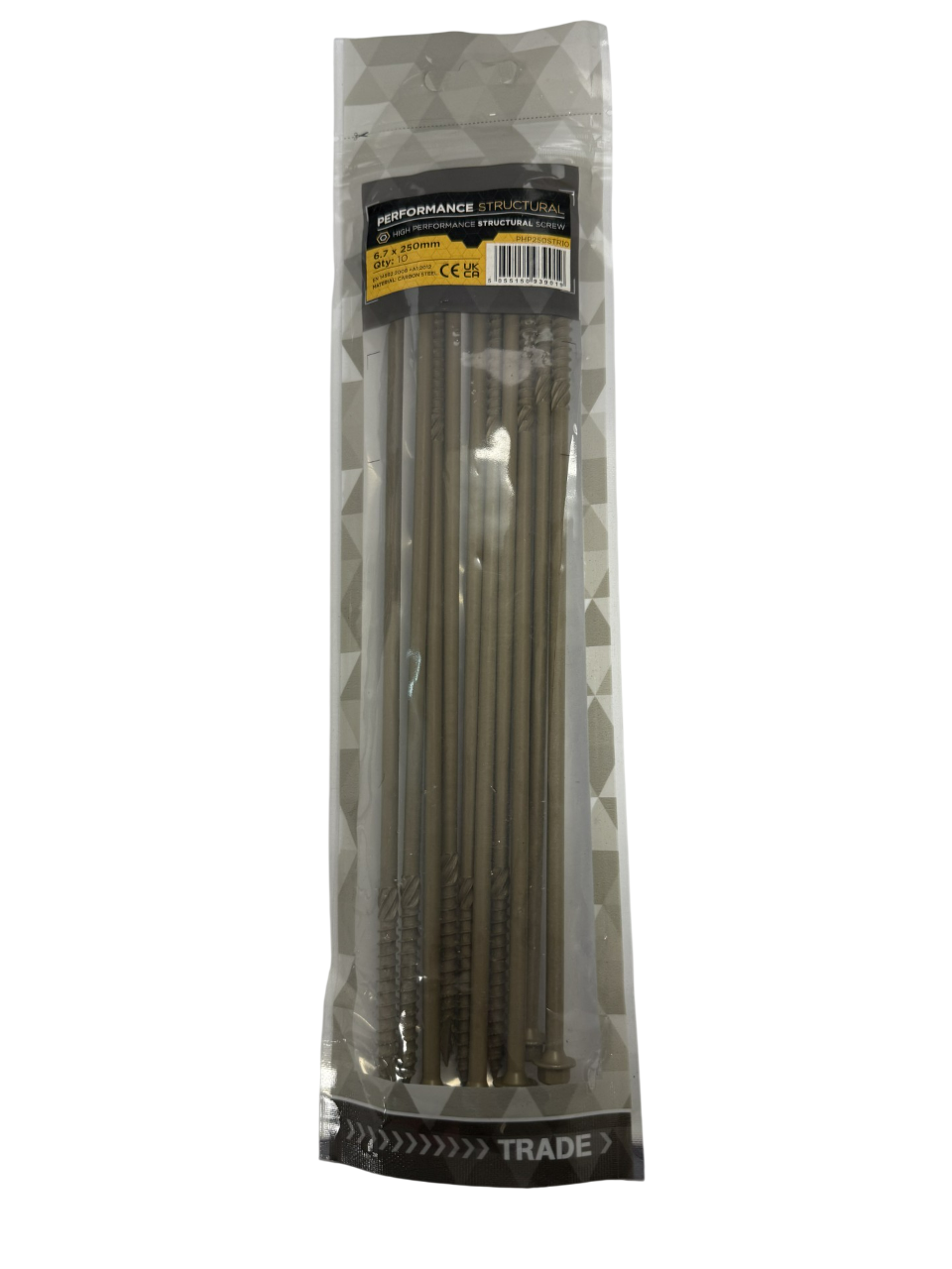 Samac 250x6.7mm Performance Structural Screws (10)