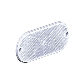 GATEMATE® HIGH VISIBILITY REFLECTORS | 110X45MM WHITE (PK OF 2)